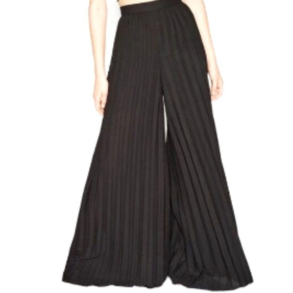 Vintage CACHE Accordion Palazzo Pants